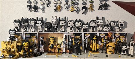 All my current BATIM merch excluding plushies and various other apparel ...