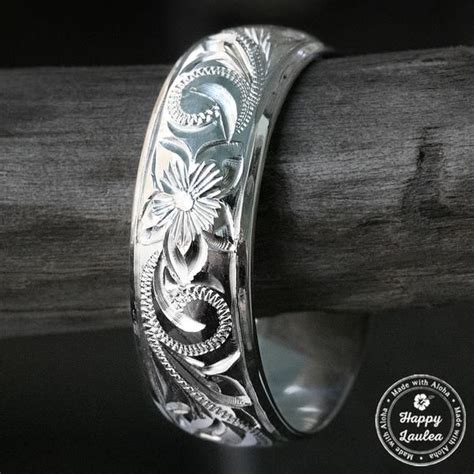 925 Stering Silver Ring Hand Engraved Old English Design with Polished ...