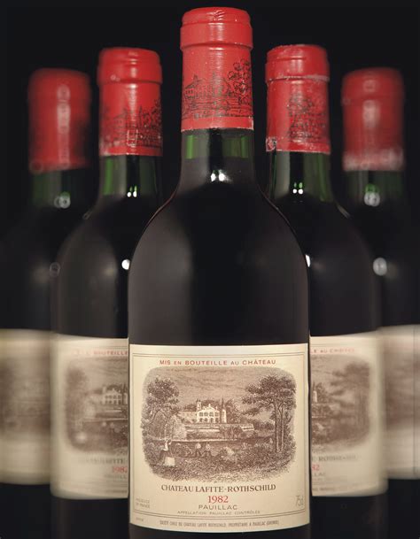 Château Lafite-Rothschild 1982 , 12 bottles per lot | Christie's