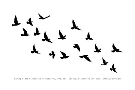 Birds Silhouettes, Birds Clipart, Birds Svg, Bird Silhouette Clip Art ...