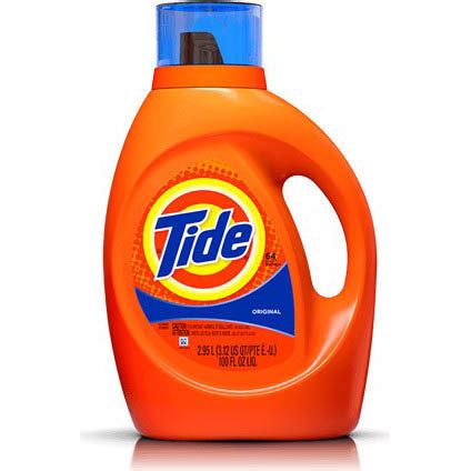 Détergent à lessive liquide Tide Parfum Original, 100 oz - Caisse de 4 ...