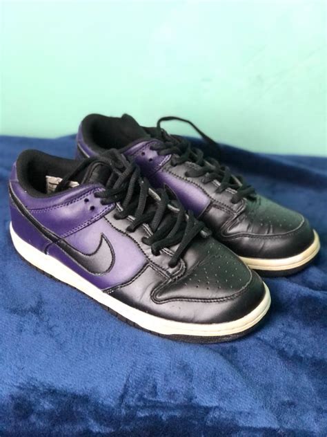 XMAS SALE TODAY Nike Dunk Low Black/Purple, Men's Fashion, Footwear ...