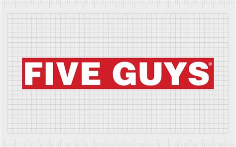 Five Guys Logo History, Symbol Meaning And Evolution