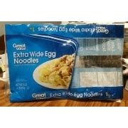 Great Value Extra Wide Egg Noodles: Calories, Nutrition Analysis & More ...