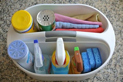 How to Organize a Cleaning Kit - Be Motivated to Clean | Bathroom ...