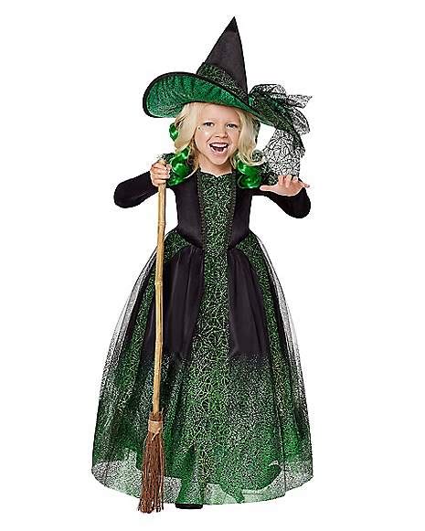 Toddler Green Witch Costume - Spirithalloween.com