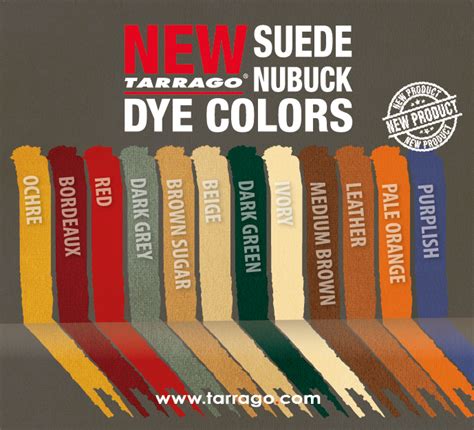 Trg Shoe Dye Colour Chart