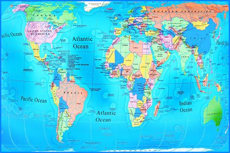 world map with countries - Yahoo Image Search Results | World map with ...