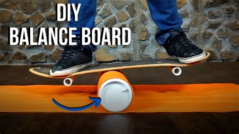 How to Build BALANCE BOARD from Old Skateboard - YouTube