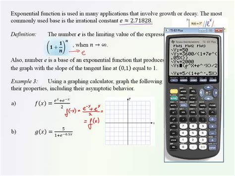 4.2 Exponential Functions and Their Applications - YouTube