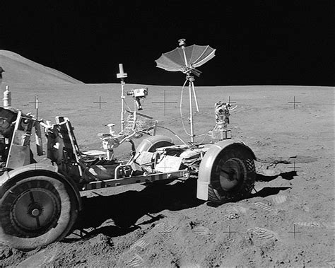 NASA Apollo 15 Lunar Rover on Moon Photo Print for Sale