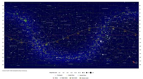 Star Map Of Constellations - Wilow Kaitlynn