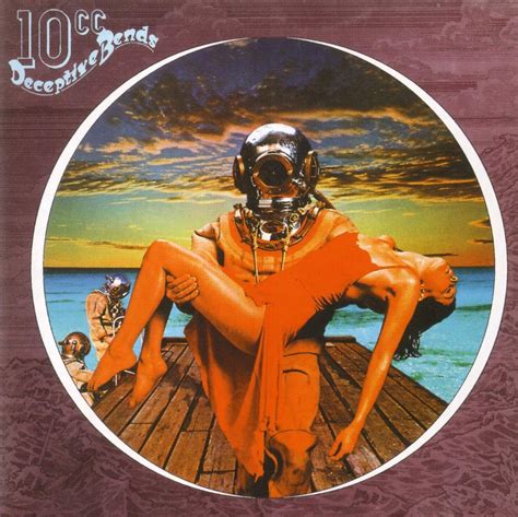 10cc - Deceptive bends | Cool album covers, Album cover art, Rock album ...