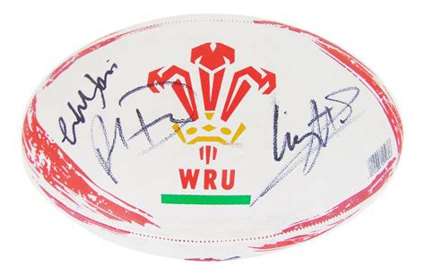 Signed Wales Rugby Ball - Grand Slam 2019