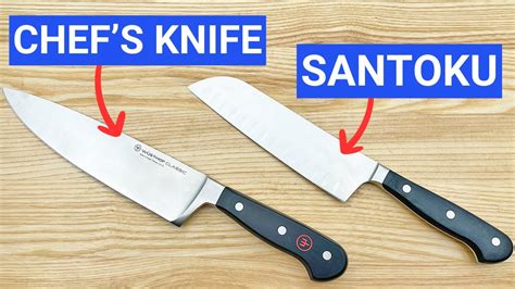 Santoku vs. Chef's Knife: 5 Key Differences and When to Use Each - YouTube