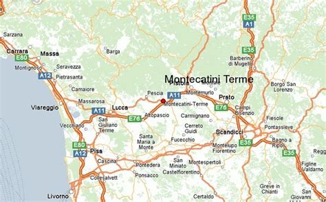 Map Of Montecatini Terme Italy | System Map