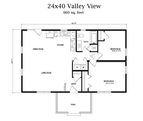 Valley View Model - Modular Homes by Salem Structures