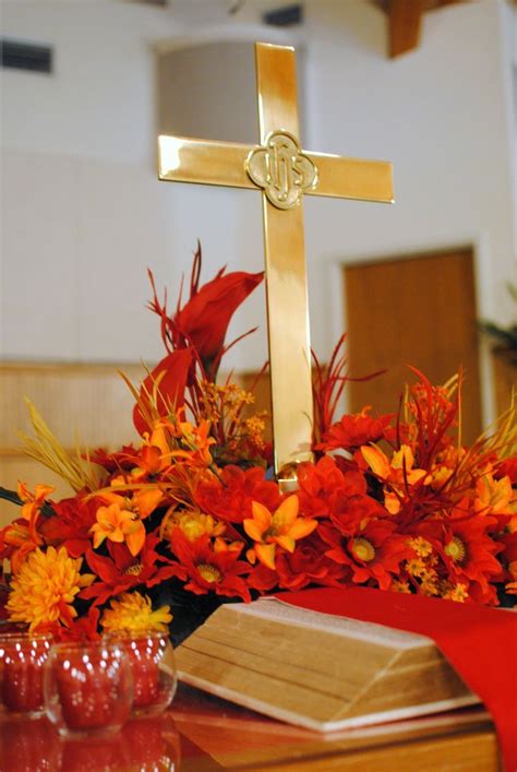 church flowers for confirmation | Pentecost Altar Table by Gale West ...