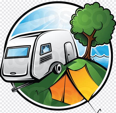 Caravan Campervans, cartoon, vehicle png | PNGEgg