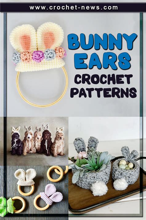 20 Crochet Bunny Ears Patterns - Crochet News