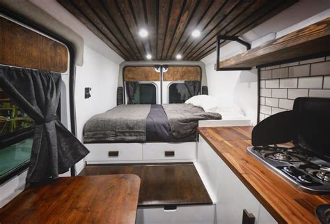 Summit 136" Dodge Promaster | Van conversion interior, Sprinter van ...