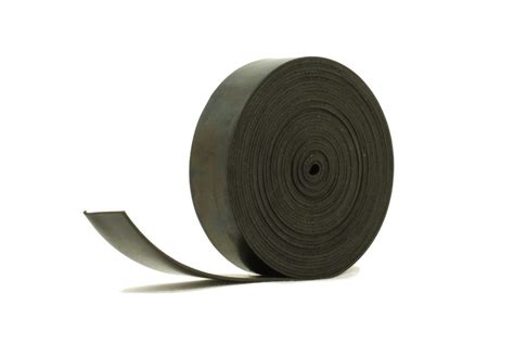 Solid Neoprene Black Rubber Strip 1.5mm Thick x 5m Long - Rubber Stuff