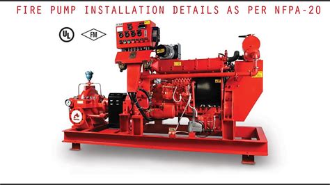 Schematic Fire Pump And Jockey Pump Installation Diagram