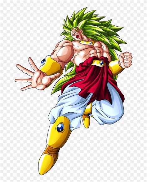 Download Vector Freeuse Library Broly Transparent Kakarot - Goku ...