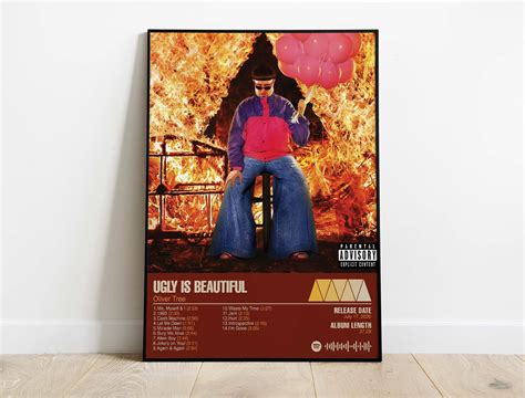 Oliver Tree - Ugly Is Beautiful Album Cover Poster | Architeg Prints