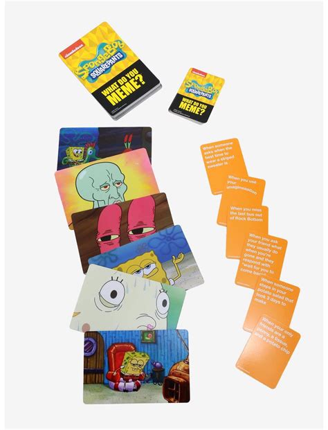 What Do You Meme?: SpongeBob SquarePants Edition Card Game