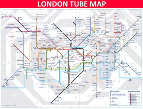 Printable London Tube Map