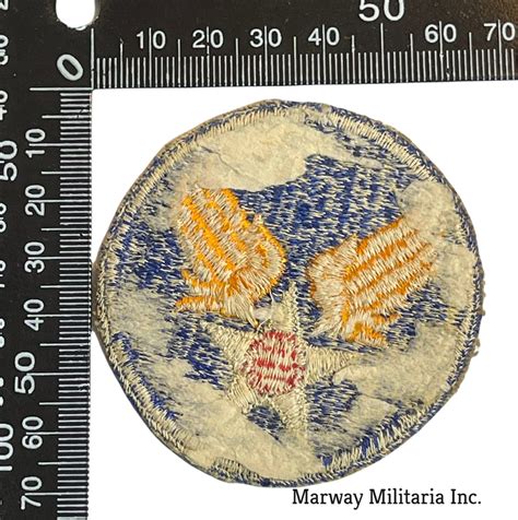 WW2 era, U.S. Army Air Force Patch USAAF – Marway Militaria Inc ...