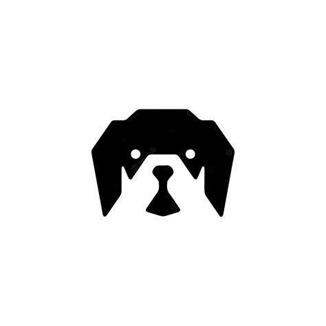 Premium Vector | Dog head logo