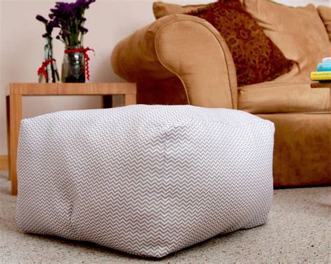 DIY Ottoman Pouf | CheapThriftyLiving.com