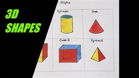 How To Draw A 3D Shape Step By Step at Drawing Tutorials