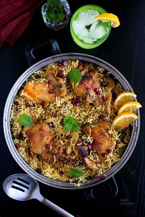 One Pot Indian Chicken and Rice | Video - NISH KITCHEN