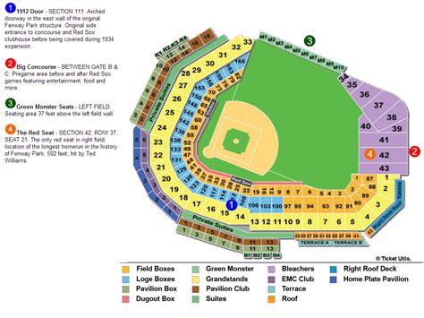 Red Sox Seat Map - Share Map