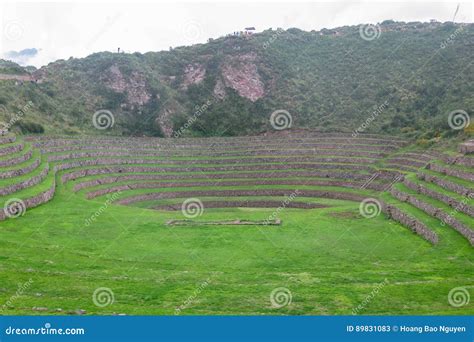 Moray Ruin in Cusco, Peru stock image. Image of crops - 89831083