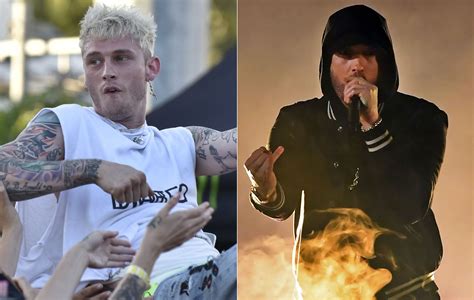 Machine Gun Kelly came up with Eminem diss track 'Rap Devil' while ...