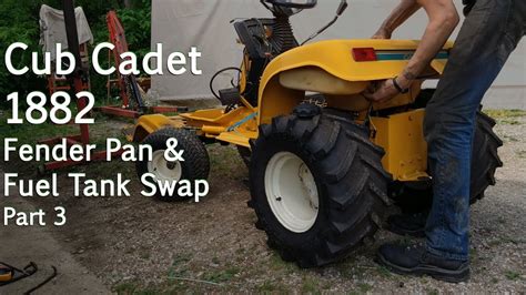 Part 3: Cub Cadet 1641 to 1882 Fender Pan & Fuel Tank Swap – Cub Cadet ...