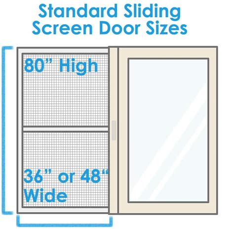 Sliding Door Dimensions (Standard Sizes Guide) - Designing Idea