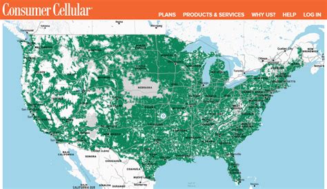 Consumer Cellular Coverage Map Canada - Cape May County Map