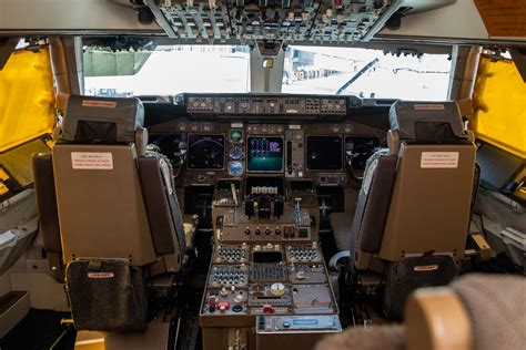 Explore the gauges, levers, and history of a 747's iconic cockpit