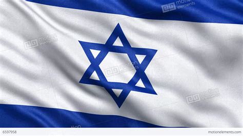 4 K Israel Flag Stock Animation | 6597958