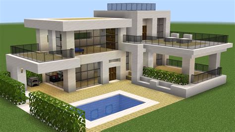 Minecraft Modern House Plan