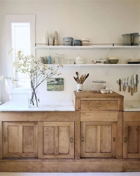 White Wood Kitchen Cabinets - Image to u