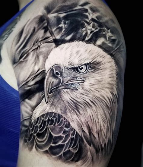 Classic American Eagle Tattoos — Electric Street Tattoo