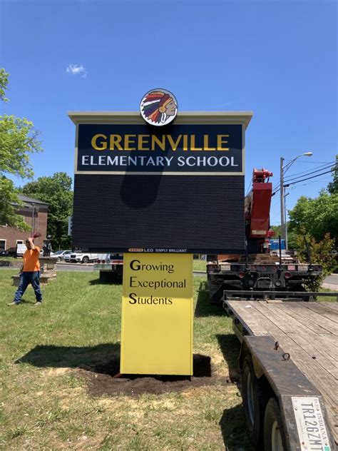 Greenville Elementary School | Husk Signs