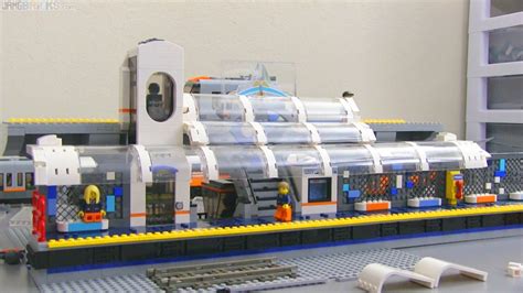 LEGO Train Station MOC update