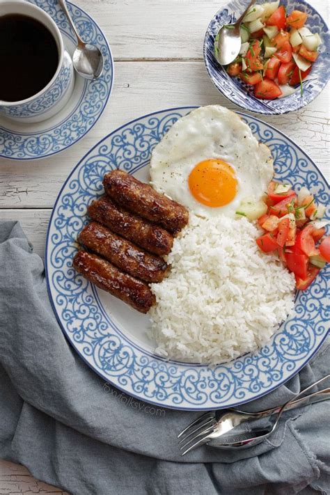 Easy Skinless Longganisa Recipe - Foxy Folksy | Recipe | Silog meals ...